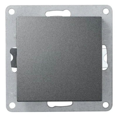 Imagen de McPower Flair Interruptor de luz (250 V /10 A, UP, conexión pinza, antracita, mate)
