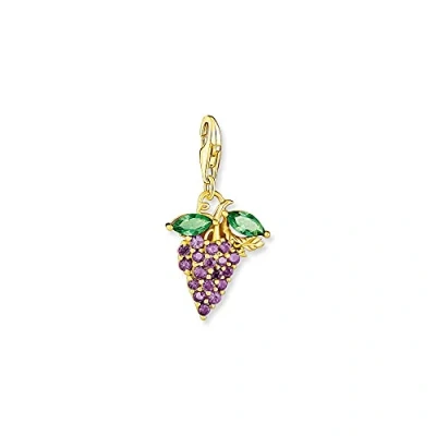 Imagen de Thomas Sabo Colgantes con Motivos de Frutas, Abalorio Racimo Uvas
