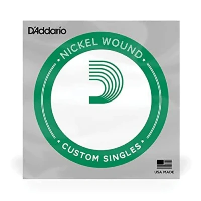 Imagen de D&#039;Addario NW032, cuerda individual con entorchado en níquel para guitarra eléctrica, .032