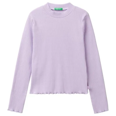 Imagen de United Colors of Benetton Camiseta M/L 3f1ac203o, Violeta, 120 cm para Niñas