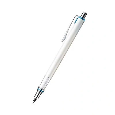 Imagen de uni Kuru Toga Advance Portaminas giratorio automático con mina, 0,5 mm (blanco)