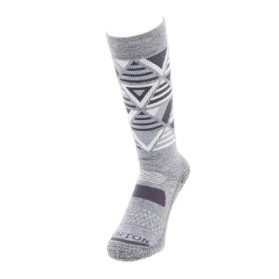 Imagen de Burton Performance Midweight Calcetines de Snowboard, Mujer, Gray Heather, ML
