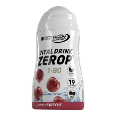 Imagen de Best Body Nutrition Vital Drink Zerop Squeeze (48ml) Cereza Alimentos funcionales Aromas y edulcorantes