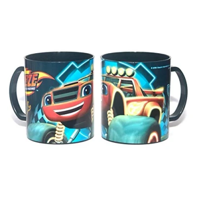 Imagen de Factory 55555280 Taza con asa de plástico 28 cl, diseño Blaze and The Monster Machine