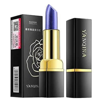 Imagen de Pintalabios Temperatura, Labial Magico, No Pegajoso Que Cambia De Color, Se Decolora, Resistente Al Agua, Hidratante, La Mejora Las Líneas Labios (1 Piezas)