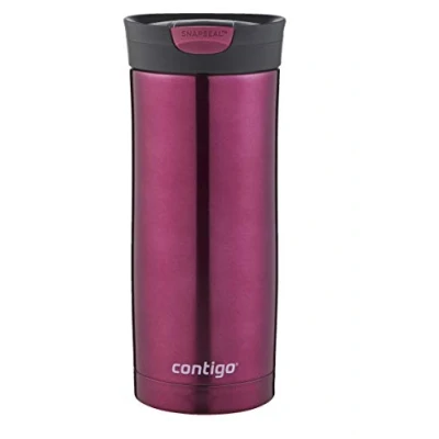 Imagen de Contigo Vaso Termico Huron Snapseal, Termo Café, Taza de Viaje en acero inoxidable, antigoteo, Copa con Tapa fácil limpiar sin BPA, 470 ml