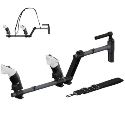Imagen de Culata Magnética VR para Quest 3/3S, Empuñadura de Rifle Accesorios Controlador Compatible con MetaQuest 3, Adaptador Quest3S Ligero y Rápido Quitar (Negro)