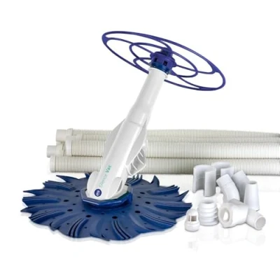 Imagen de Gre 90397 Limpiafondos aspiración automática Silence Vac para Piscinas de hasta 180 cm Altura, Necesario Sistema filtración Entre 0,5 y 1,5 CV