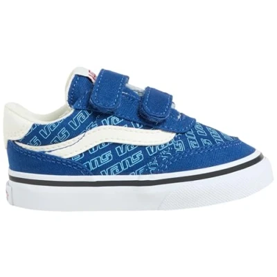 Imagen de Vans Brooklyn, Zapatillas Unisex niños, 7Wm Retro Logo True Blue, 19 EU