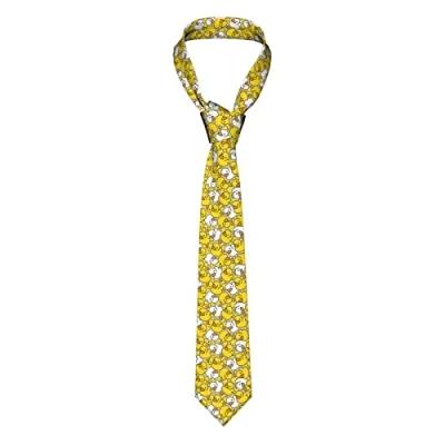 Imagen de DJNGN Corbata de pato para hombre, divertida novedad, corbatas hombre