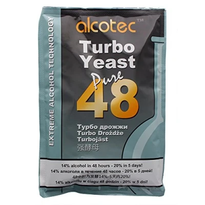 Imagen de Levadura Turbo de Alcotec, 48 horas/20% en 5 días, 1 Packung