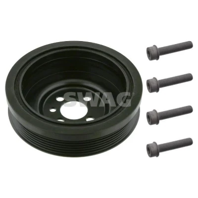 Imagen de SWAG 30 93 3654 Polea de Cigüeñal 6PK 143 5 con tornillos AUDI: A4 B6 Berlina, Avant, SEAT: Leon I Hatchback, Toledo 2 Limousine