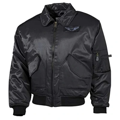 Imagen de MFH Cazadora de aviador US CWU Heavy Version Negro tamaño S