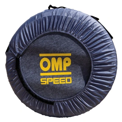 Imagen de OMP OMPS18050012 Juego de fundas para neumáticos negro/gris