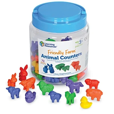 Imagen de Learning Resources Figuras de Animales Friendly Farm (Juego 72)
