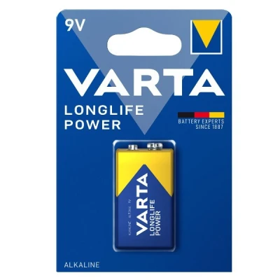 Imagen de Varta Longlife Power 9V / 6LR61 E Block Pila Alcalina