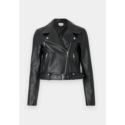 Imagen de ONLY Onlvera Biker Chaqueta de cuero sintético, Mujer, Talla: XS, Black