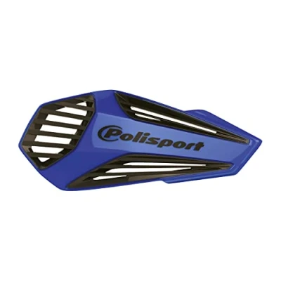 Imagen de POLISPORT 8308400007 Paramanos MX Air 1 Punto de fijación Style Fabricado en plástico con Kit Montaje Incluido Compatible Todos los Modelos Enduro/MX/ATV Color Azul/Negro