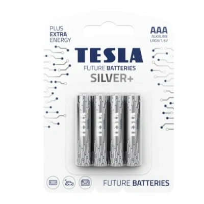 Imagen de Silver Pilas alcalinas AAA (LR03, Micro lápiz, blíster) 4 Unidades