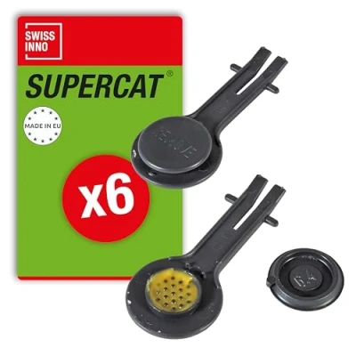 Imagen de SWISSINNO Supercat 14040401 Cebo para Trampa Ratones (Blister 6 Piezas), de SuperCat, reemplazo: x6