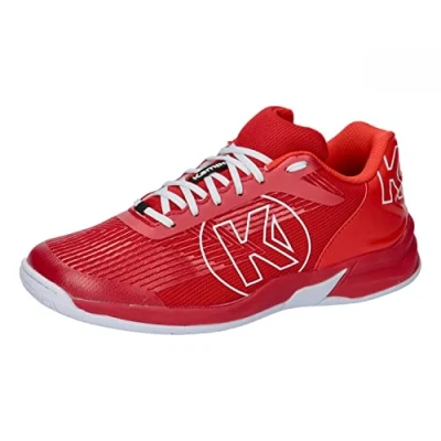 Imagen de Kempa Attack Three 2.0 Zapatillas de Balonmano Gimnasia Gimnasio Interior Deportivas para niños, Mujeres y Hombres Transpirables cómodas
