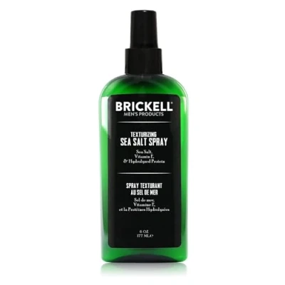 Imagen de Brickell Spray de sal Marina Texturizante para Hombres, Natural y Orgánico, Sin Alcohol, Levanta Texturiza el Cabello un Estilo Playa o Surfista (177 ml)