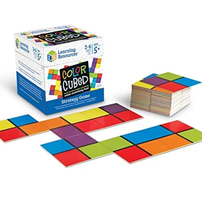 Imagen de Learning Resources Juego de estrategia cuadrados colores, smart games, juegos logica, ninas y ninos, 5 años