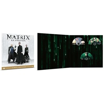Imagen de Matrix La Trilogia (Box 3 Br Vinyl Edit.) [Blu ray]