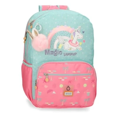 Imagen de Enso Magic Summer Mochila Escolar Adaptable a Carro Multicolor 32x42x15 cms Poliéster 20,16L