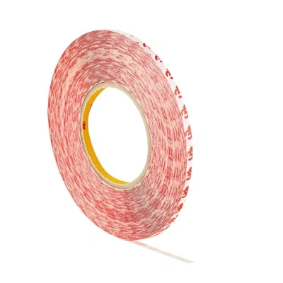 Imagen de Dpm tapes Cinta adhesiva de doble cara GPT PET: fuerte adherencia, se adhiere a superficies difíciles. Grosor 0,21 mm, resistente hasta 150 C, resistencia UV ex 9088 (6 mm x 50 m)