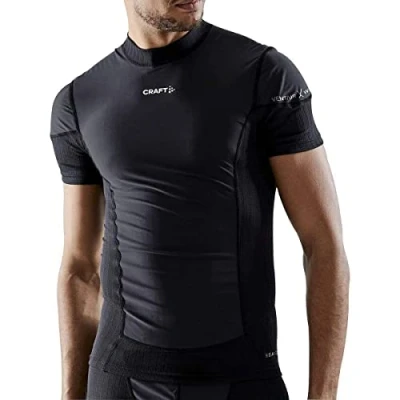 Imagen de Craft Active Extreme X Wind SS M Tops, Hombre, Negro, Granito (Black/Granite), L
