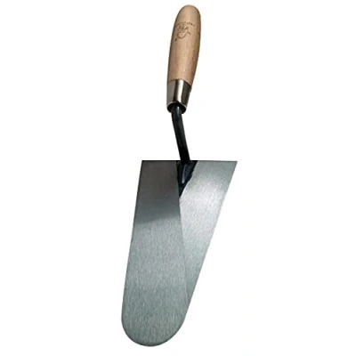 Imagen de Nespoli Paleta ligera punta redonda estrecha mango madera FSC 18 cm