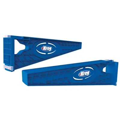Imagen de Kreg 906556 Guía de taladro para cantos cajoneras, color azul