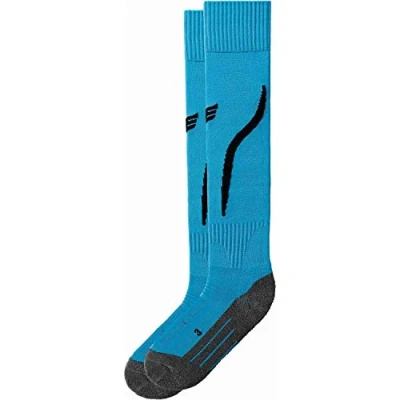 Imagen de erima Stutzenstrumpf Tanaro Calcetines, Turquesa (curacao/Negro), 37 40 (Talla fabricante:2)