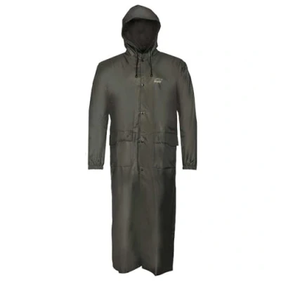 Imagen de Baleno Montana Raincoat Green Khaki Impermeable L Chaqueta de pesca