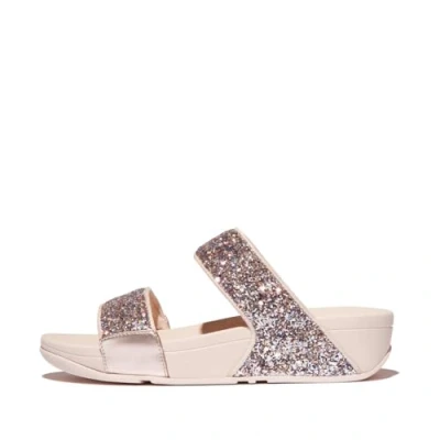 Imagen de Fitflop Lulu Multi Tonal Glitter Slides, Sandalia Mujer, Pink, 42 EU
