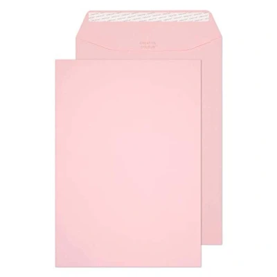 Imagen de creative colour C4 229x324mm 120gsm Wallet Peel and Seal Baby Pink (Pack of 10)