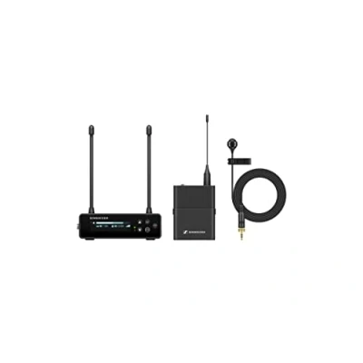 Imagen de Sennheiser EW DP ME4 Set (U1/5) Sistema de micrófono inalámbrico Lavalier UHF Digital portátil cardioide Negro (700026)