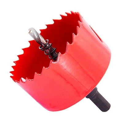 Imagen de Corona 75mm y recipiente colector de polvo accesorio 2PCS set LAIWEI para todas sierra agujeros hasta 125mm diámetro corte.