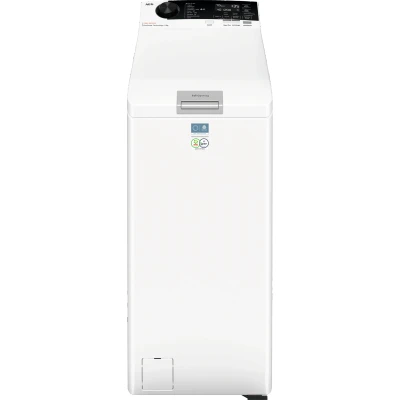 Imagen de AEG LTA7E7231E, Lavadora de Carga Superior 7 Kg, 1200 rpm, Libre Instalación, Función Vapor, Prosense, Soft Opening, Cajón LiquiSystem, Display LCD XL, Blanca, Clase A, Fabricado en UE