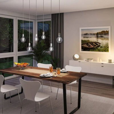 Imagen de Paulmann globo LED G95 ZigBee E27 6,3W RGBW 3 ud
