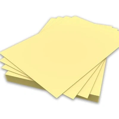 Imagen de papel de color amarillo A5, hojas 80 g/m², impresora doble cara, copiadora papel, folletos origami, dibujo, escuela, oficina, 148 mm x 210 (A5, g/m² 100 hojas)
