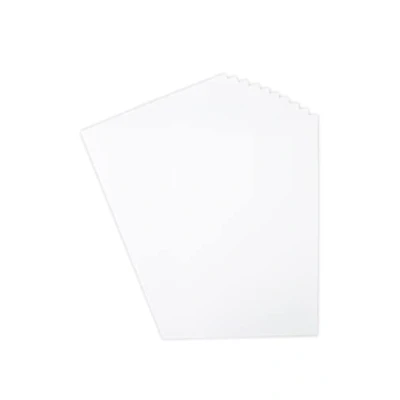 Imagen de Sizzix Cartulina Surfaces A4 Blanca 60PK 665990 Capítulo 3 2022, Papel, Multicolor, One Size