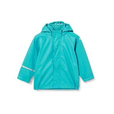 Imagen de CARETEC Rain jacket PU w/o fleece para Unisex niños, Turquesa (Turquoise 968), 104