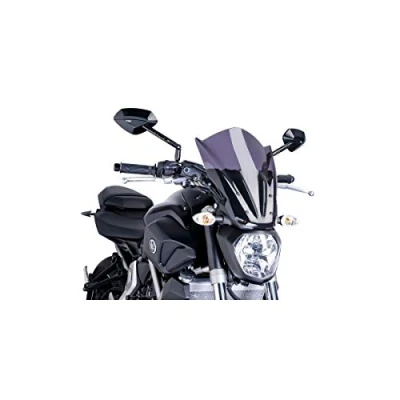 Imagen de PUIG 7016 F Parabrisas para Yamaha MT 07 2014, Gris Oscuro, Mediano