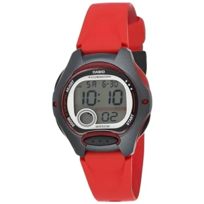 Imagen de Casio Reloj Digital para Mujer de Cuarzo con Correa en Resina LW 200 4AVEG