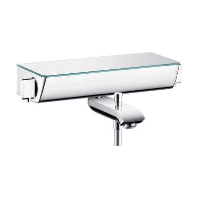 Imagen de Hansgrohe 13141400 Ecostat Select termostato de bañera, visto, blanco/cromo