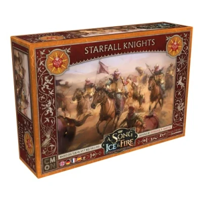 Imagen de CMON Canción de Hielo y Fuego Caballeros Campoestrella, Juego Miniaturas en Multilenguaje, Incluye Español