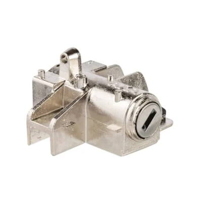 Imagen de AXA Bosch 2 Tube Bloqueo de batería para Bicicleta, Unisex, Plata