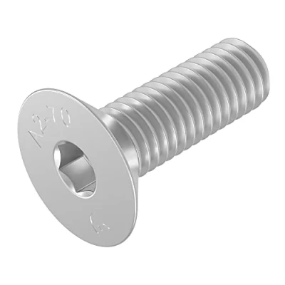 Imagen de Tornillo avellanado SECCARO M6 x 20 mm, acero inoxidable V2A VA A2, DIN 7991 / ISO 10642, hexágono interior, piezas